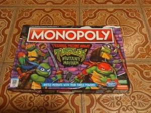 Teenage Mutant Ninja Turtles Mutant Mayhem Monopoly gioco da tavolo completo - Foto 1 di 5
