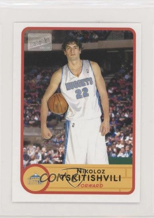 2003-04 Bazooka Mini Nikoloz Tskitishvili #159 - Image 1 of 2