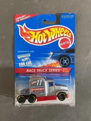 Camión de carreras Hot Wheels 1996 serie Kenworth T600 15219 nuevo en caja Foto 1 de 3