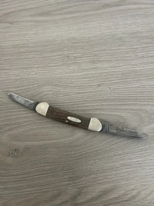 VINTAGE CASE CANOE BONE POCKET KNIFE 62131 FOLDABLE - Picture 1 of 8