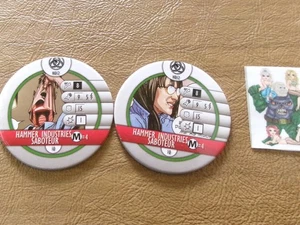 =HeroClix Marvel FEAR YOURSELF 2 Hammer Industries Saboteur H012 Bystander Tokens= - Bild 1 von 1