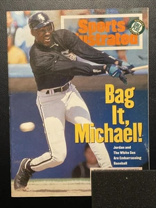 Bolso Michael Jordan Sports Illustrated 14 de marzo 1994 Chicago White Sox It Michael! - Imagen 1 de 1