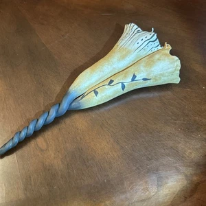 Caroline Koons 2005 Signed Pottery Rare!! Beautiful! Possible Wall Sconce/vase - Picture 1 of 8