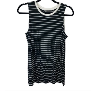 Athleta Modal Blend Striped Tank Top sz S - Picture 1 of 6