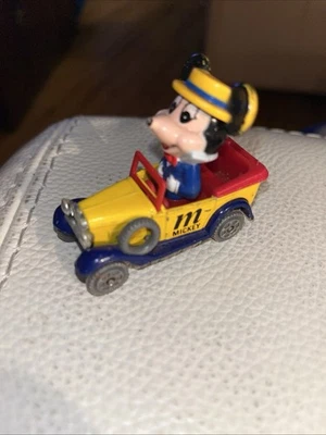 TOMY No.PD-5 MICKEY MOUSE DATSUN CAR WALT DISNEY PRODUCTIONS MADE IN JAPAN 1983 - Image 1 of 4