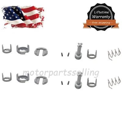 Kit de reparación de barril de cilindro de cerradura de puerta para BMW E46 323i 325i 328i 330i M3 1998-06 Foto 1 de 4