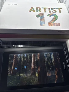 XP-Pen Artist 12 Graphic Drawing Tablet 11.6'' Battery-free New Stylus Open Box - Afbeelding 1 van 8