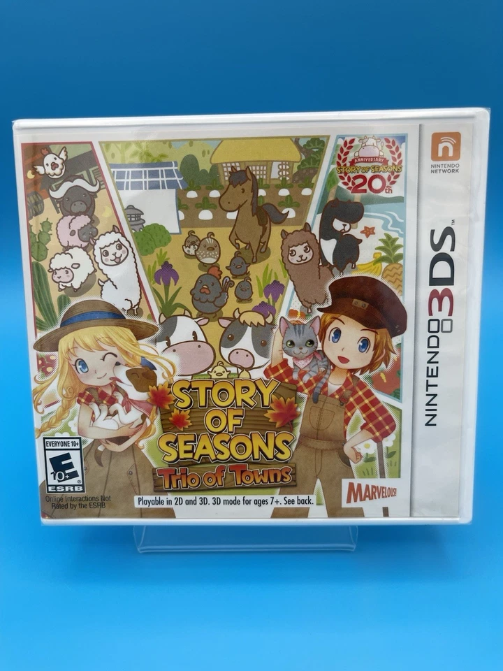 NEW SEALED - Story of Seasons: Trio of Towns - Nintendo 3DS - Image 1 of 2