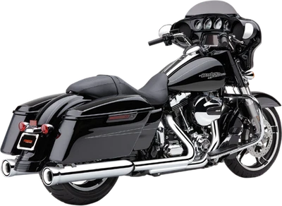 Silenciadores Cobra Chrome Loud Neighbor Hater 4 1/2" para Harley Touring 95-16 Foto 1 de 4