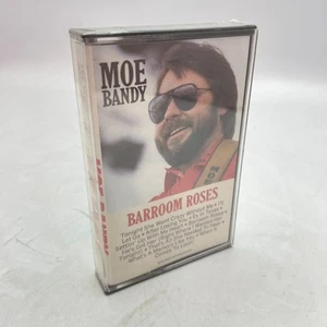 Moe Bandy Barroom Roses Cassette Album US 1985 Edition SEALED MINT Country - Picture 1 of 2