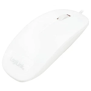 LogiLink ID-0062 optische Maus im flachen Design (1000dpi)weiß - Bild 1 von 4