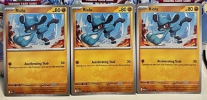 (3er Set) Pokemon Mega Evolution TCG Common Karte - Riolu (076/132) - Bild 1 von 1