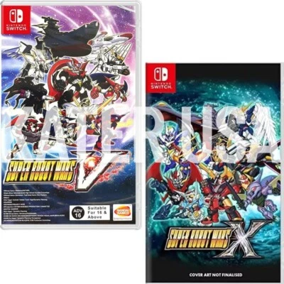Super Robot Wars V + X Switch Brand New Game Special Bundle [RPG] - Image 1 of 4
