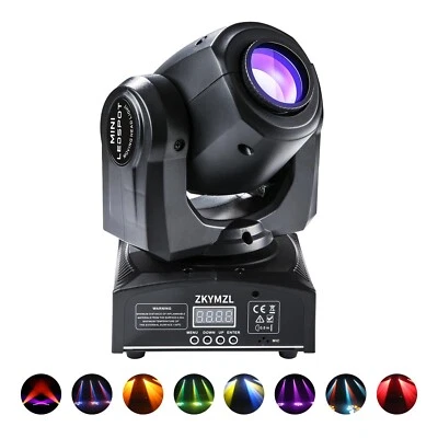 ZKYMZL Moving Head Light 30W DJ Lighting Stage Lights with 15 Colors by Sound... - Image 1 of 4