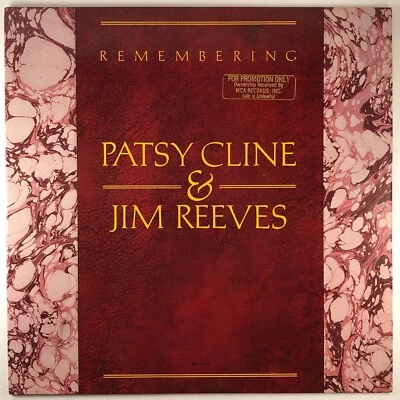 Patsy Cline & Jim Reeves "Remembering" Original 1982 Vinyl LP, MCA-5319 - Image 1 of 4