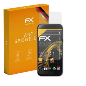 atFoliX 3x Panzerfolie für Samsung Galaxy A7 (2017) Schutzfolie matt&stoßfest - Bild 1 von 8