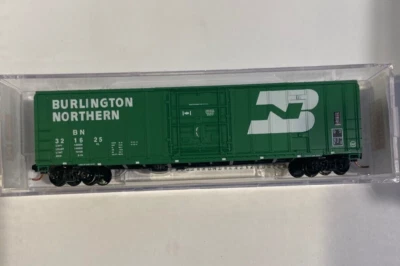 MTL MICRO-TRAINS N 027 00 430 BURLINGTON NORTHERN 50' STANDARD BOX CAR #321625 - Image 1 of 2