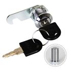 Versatile Zinc Alloy Cam Lock for Cabinets Drawers and Mailboxes Pack of 2