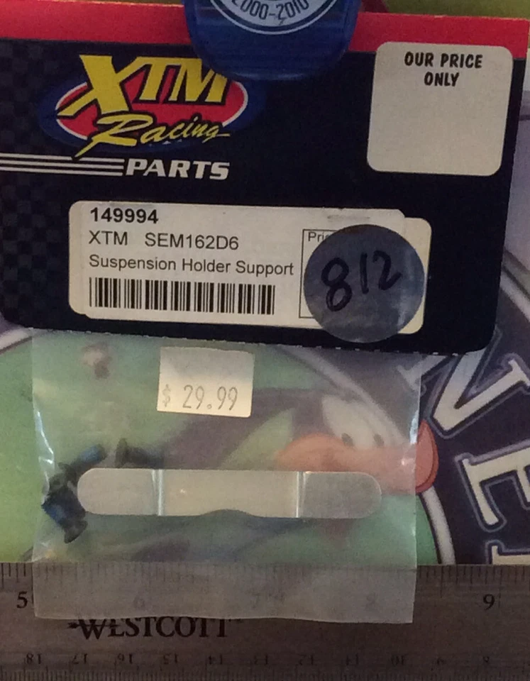 SOPORTE PLACA BRAZO ALUMINIO 7076 XTM 149994 OriginalNewInPackage 🇺🇸Enviado a EE. UU. Foto 1 de 2