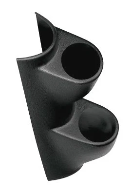 AUTOMETER Dual 2-1/16" (52mm) Gauge Pod / Mount FOR Jeep Cherokee 88-01 XJ BLACK - Image 1 of 2