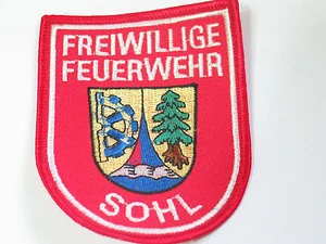 Freiwillige Feuerwehr Sohl Fire Department Patch - Picture 1 of 3