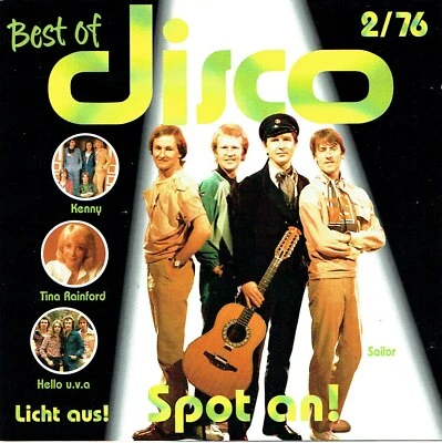 (CD) Best Of Disco 2/76 - Hank The Knife & The Jets, Johnny Wakelin, Hello,Harpo - Bild 1 von 3