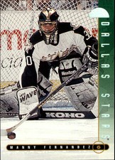 1995-96 Leaf Stars Hockey Card #169 Manny Fernandez