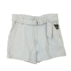 Citizens of Humanity Club Monaco Yvette Short 30 Belted Chant Denim NEW Tag B28 - Picture 1 of 6
