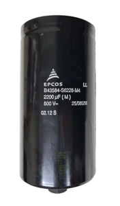 Condensador electrolítico de aluminio EPCOS B43584-S6228-M4 500V 2200UF - Imagen 1 de 2