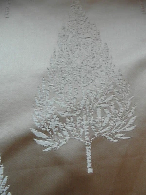 1.42 Mtrs of Champagne Trees Luxury Fabric, Brand New - Image 1 of 4