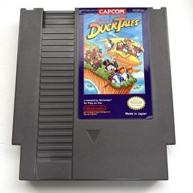 Disney's DuckTales (Nintendo NES, 1989) Authentic - Tested & Working