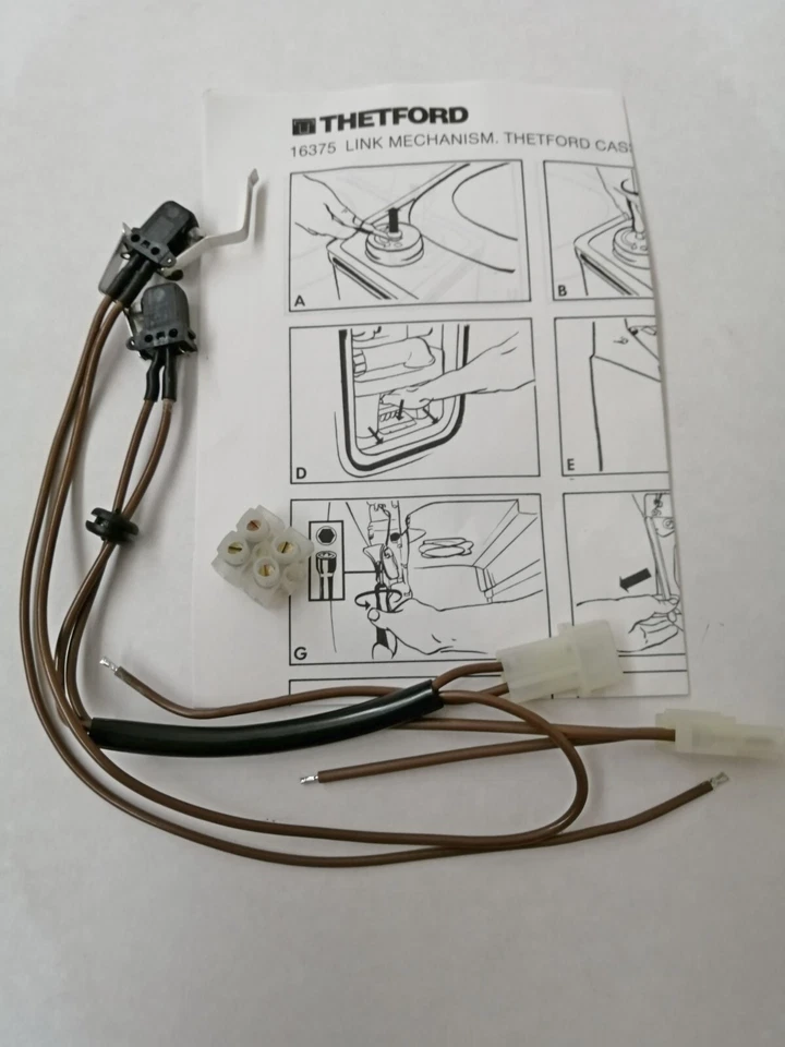 THETFORD 16389 - CABLAGGIO COMPLETO WC SC23 PORTA POTTI - CAMPER