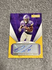 2020 Chronicles Donruss Signature Series Dalvin Cook Auto #d 50/99!