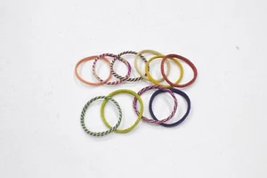 African Bracelet Bangle Raffia Woven Colorful Bracelet - Picture 1 of 19