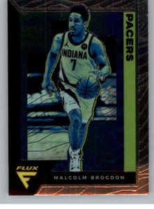 Malcolm Brogdon 2020-21 Panini Flux Fanatics Cracked Ice #67 NBA Pacers ID:47142