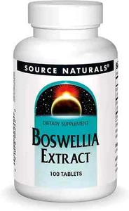 Source Naturals Boswellia Extract 375mg Dietary Supplement Gluten Free 100 tabs - Picture 1 of 3