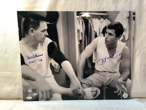 Foto horizontal firmada por Carl Yastrzemski Dick Williams por los Medias Rojas de Boston 16X20 JSA - Imagen 1 de 4