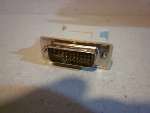 DVI D to VGA Adapter DVI 25pin Dual Link to VGA 15pin Female Cable Converter UK - Picture 1 of 3