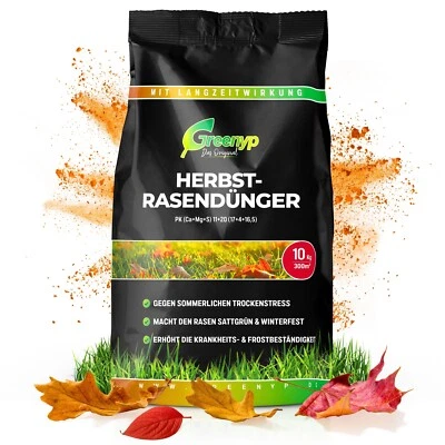 Rasendünger Herbst mit Langzeitwirkung Herbstrasendünger Kaliumdünger - 10-30kg - Bild 1 von 4