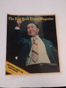 Rare New York Times Magazine - May 30, 1976 - Getting High On Sun Moon - Pastor