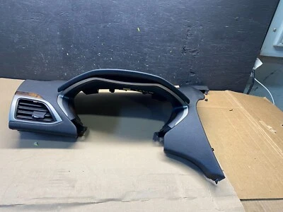 Lincoln MKZ 2010 2011 2012 velocímetro tablero embellecedor bisel con ventilación de aire O1488 DG Foto 1 de 4