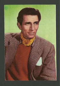 Michael Rennie  1950s Spanish Cinema Card