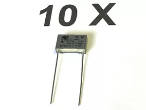 47nF, 275V AC, 560V DC, 0,047uF, R40, MKT, 10%, RM15, R40KI247050M1K, 10 Stück - Bild 1 von 3