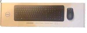 Genuine Dell Wireless Keyboard and Mouse KM3322W 01J1C - Picture 1 of 3