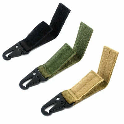 Tactical Hang Buckle Molle Backpack Accessories Keychain Clip Nylon Webbing - Image 1 of 4