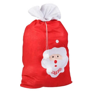 Nikolaussack Weihnachtssack in rot 110 x 70 cm Geschenkesack - Bild 1 von 5