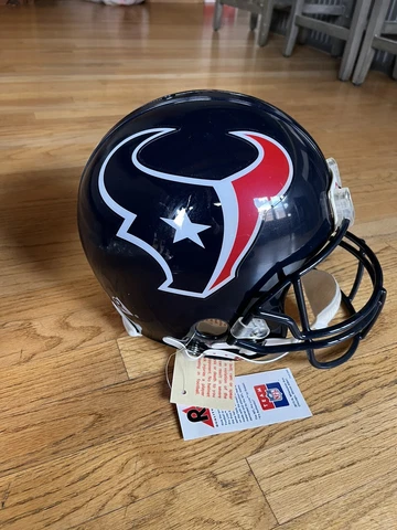 HOUSTON TEXANS NFL Riddell Pro Line AUTHENTIC VSR-4 Football Helmet Cover