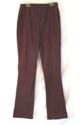 New Denim & Co. Leggings Corte Bota Elastizados MT Alto Rojo Vino Elastizados Mujeres CBA23 Foto 1 de 4