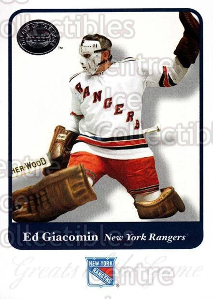 2001-02 Fleer Greats of the Game #21 Ed Giacomin - Image 1 of 1