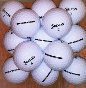 50 Srixon Soft Feel Mens Used Golf Balls in (AAAA) 4A Great Condition - Picture 1 of 3